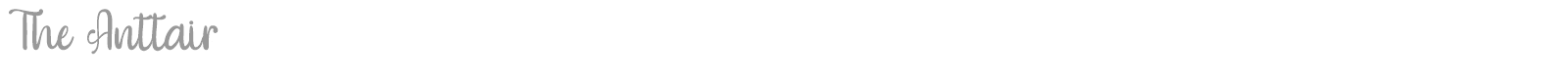 The Anttair font preview